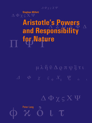 cover image of Aristotles Powers and Responsibility for Nature